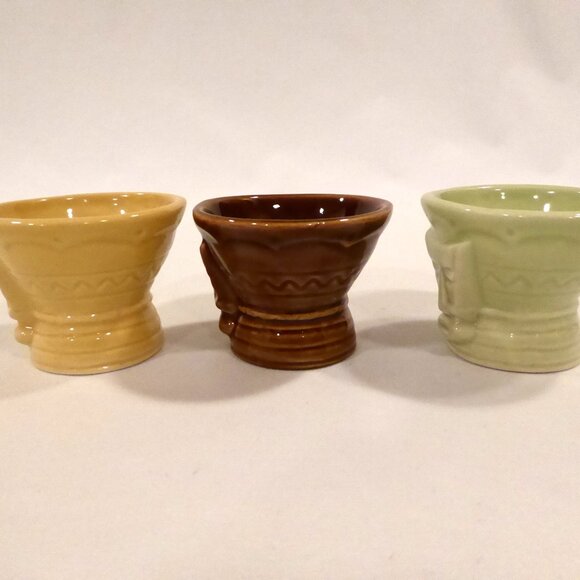 NEW 2005 DEREK YANIGER HUKILAU JUNGLE BEAT CERAMIC TIKI SHOT SET LE #83/150 - Picture 8 of 10